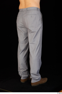 Oris brown shoes dressed grey trousers lower body 0006.jpg